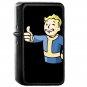 Fallout 4 - Oil Windproof Flip Top Black Lighters Briquet Encendedor E2