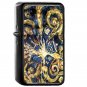 Exploding Tardis - Oil Windproof Flip Top Black Lighters Briquet Encendedor E