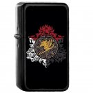 Anime Fairy Tail Dragon Slayers Logo - Oil Windproof Flip Top Black Lighters Briquet Encendedor E