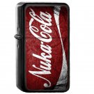 Fallout Nuke Cola - Oil Windproof Flip Top Black Lighters Briquet Encendedor E
