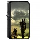 Fallout Great Shade Wasteland View - Oil Windproof Flip Top Black Lighters Briquet Encendedor E