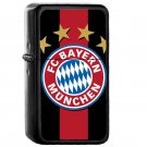 Fc Bayern Munich - Oil Windproof Flip Top Black Lighters Briquet Encendedor E