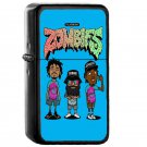 Flatbush Renegades Zombies - Oil Windproof Flip Top Black Lighters Briquet Encendedor E