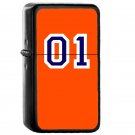 General Lee - Oil Windproof Flip Top Black Lighters Briquet Encendedor E