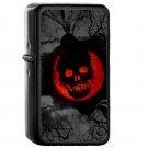 Gears Of War - Oil Windproof Flip Top Black Lighters Briquet Encendedor E