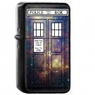 Galaxy Tardis Doctor Who - Oil Windproof Flip Top Black Lighters Briquet Encendedor E