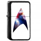 Galaxy Starfleet Insignia - Oil Windproof Flip Top Black Lighters Briquet Encendedor E