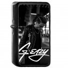 G Eazy Bandw Logo - Oil Windproof Flip Top Black Lighters Briquet Encendedor E