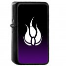 From Shadows - Oil Windproof Flip Top Black Lighters Briquet Encendedor E