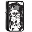 Dope Girl - Oil Windproof Flip Top Black Lighters Briquet Encendedor E
