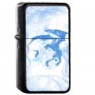 Dragonfight - Oil Windproof Flip Top Black Lighters Briquet Encendedor E