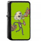 El Mariachi - Oil Windproof Flip Top Black Lighters Briquet Encendedor EE
