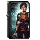 Elie The Last Of Us - Oil Windproof Flip Top Black Lighters Briquet Encendedor EE