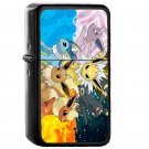 Pokemon Go Eevee Evolution - Oil Windproof Flip Top Black Lighters Briquet Encendedor EE1
