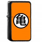Goku Symbol White Drangon Ball Z - Oil Windproof Flip Top Black Lighters Briquet Encendedor E