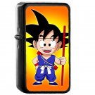 Goku Kid Dragon Ball Z Japanese Anime - Oil Windproof Flip Top Black Lighters Briquet Encendedor E