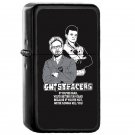 Ghostfacers - Oil Windproof Flip Top Black Lighters Briquet Encendedor E