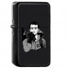Ghostbusters Peter Venkman - Oil Windproof Flip Top Black Lighters Briquet Encendedor E