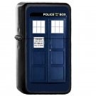 Blue Police Box Doctor Who - Oil Windproof Flip Top Black Lighters Briquet Encendedor EE