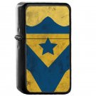Booster Gold - Oil Windproof Flip Top Black Lighters Briquet Encendedor E2