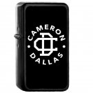 Cameron Dallas - Oil Windproof Flip Top Black Lighters Briquet Encendedor E2