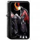 Charizard Pokemon - Oil Windproof Flip Top Black Lighters Briquet Encendedor E1