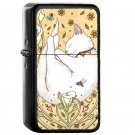 Butterflies And Bees - Oil Windproof Flip Top Black Lighters Briquet Encendedor EE