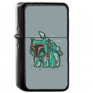 Bulba Fett Star Wars Boba Pokemon - Oil Windproof Flip Top Black Lighters Briquet Encendedor EE