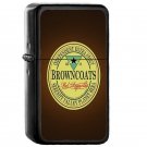 Browncoats Independent Extra Stout - Oil Windproof Flip Top Black Lighters Briquet Encendedor EE