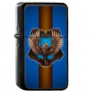 Bronze Eagle - Oil Windproof Flip Top Black Lighters Briquet Encendedor EE
