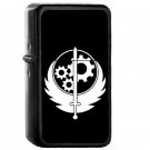 Brotherhood Of Steel Emblem - Oil Windproof Flip Top Black Lighters Briquet Encendedor EE