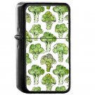 Broccoli - Oil Windproof Flip Top Black Lighters Briquet Encendedor EE