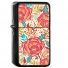Bright Garden Pattern - Oil Windproof Flip Top Black Lighters Briquet Encendedor EE