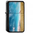 Breaking Bad Rv Scenery - Oil Windproof Flip Top Black Lighters Briquet Encendedor EE