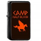 Camp Half Blood Orange Logo - Oil Windproof Flip Top Black Lighters Briquet Encendedor EE