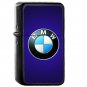 BMW Logo - Oil Windproof Flip Top Black Lighters Briquet Encendedor EE2