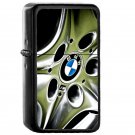 Bmw Mtec - Oil Windproof Flip Top Black Lighters Briquet Encendedor EE