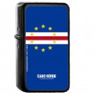 Cabo Verde Ki Ta Manda - Oil Windproof Flip Top Black Lighters Briquet Encendedor EE
