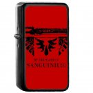 By The Blood Of Sanguinius - Oil Windproof Flip Top Black Lighters Briquet Encendedor EE