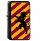 Bravery - Oil Windproof Flip Top Black Lighters Briquet Encendedor EE