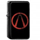 Borderlands Symbol - Oil Windproof Flip Top Black Lighters Briquet Encendedor EE