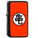 Dragon ball Z Goku Kanji Symbol - Oil Windproof Flip Top Black Lighters Briquet Encendedor EE