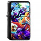 Dragon Pokemon - Oil Windproof Flip Top Black Lighters Briquet Encendedor EE