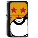 Dragon Ball X Pokemon Japanese Anime - Oil Windproof Flip Top Black Lighters Briquet Encendedor EE