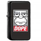 Dope Simpsons - Oil Windproof Flip Top Black Lighters Briquet Encendedor EE