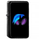 Dj Pon 3 - Oil Windproof Flip Top Black Lighters Briquet Encendedor EE