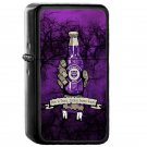 Dive To Prone Zombies Gonna Groan - Oil Windproof Flip Top Black Lighters Briquet Encendedor EE