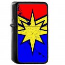 Wonder Woman Hero Super Heroine - Oil Windproof Flip Top Black Lighters Briquet Encendedor EE