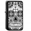 Dia De Los Muertes - Oil Windproof Flip Top Black Lighters Briquet Encendedor EE