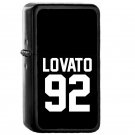 Demi lovato - Oil Windproof Flip Top Black Lighters Briquet Encendedor EE